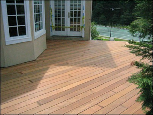 A Custom Ipe Deck project after finished