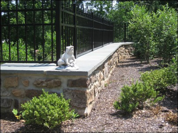 after the construction of Fieldstone Walls