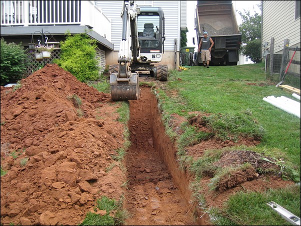 dig trenches